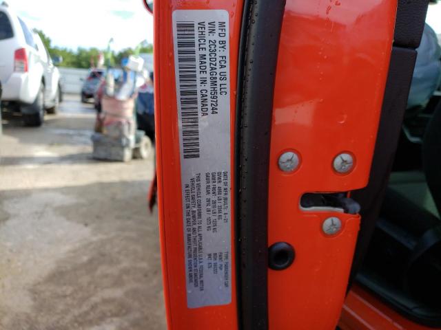 Photo 10 from auction – 2021 DODGE CHALLENGER with VIN 2C3CDZAG8MH597244