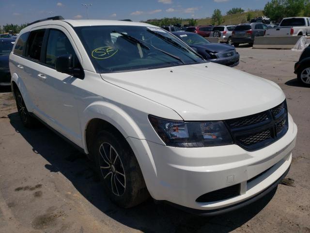 DODGE JOURNEY SE 2018 with VIN 3C4PDCAB7JT344708 - Photo from auction