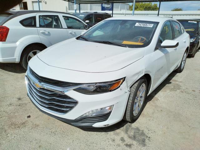 Photo 2 from auction – 2020 CHEVROLET MALIBU LT with VIN 1G1ZD5ST8LF034892