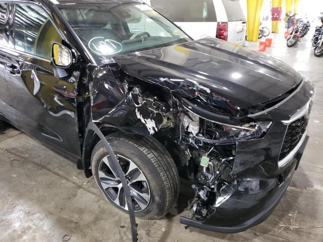 Photo 9 from auction – 2022 TOYOTA HIGHLANDER with VIN 5TDHZRBH7NS161661