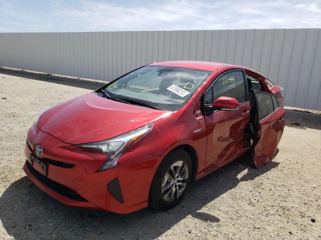 Photo 2 from auction – 2017 TOYOTA PRIUS with VIN JTDKARFU4H3538750