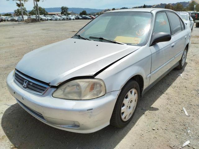 Photo 2 from auction – 2000 HONDA CIVIC BASE with VIN 2HGEJ6613YH551960