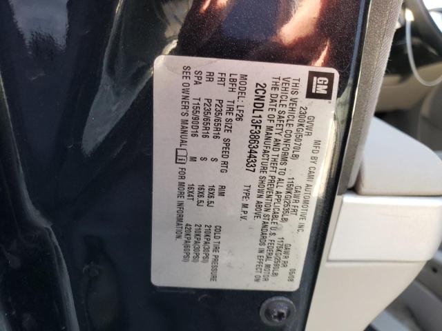 Photo 10 from auction – 2008 CHEVROLET EQUINOX LS with VIN 2CNDL13F386344337