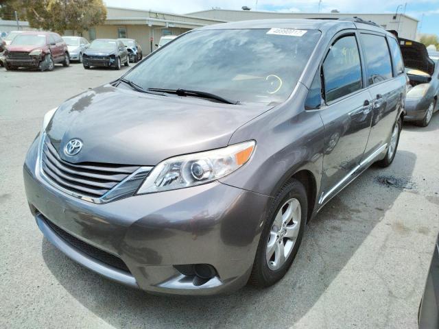 Photo 2 from auction – 2016 TOYOTA SIENNA LE with VIN 5TDKK3DCXGS754331