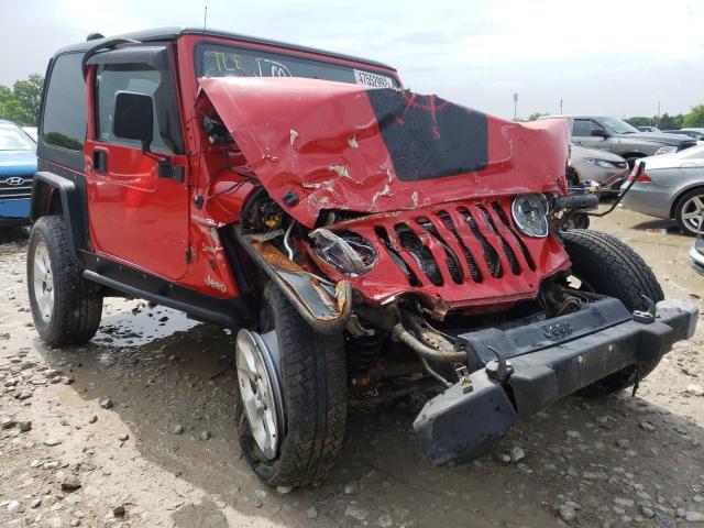 JEEP WRANGLER / 2000 with VIN 1J4FA49S8YP717181 - Photo from auction