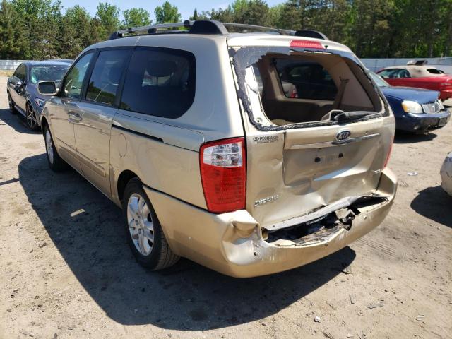 Photo 3 from auction – 2007 KIA SEDONA EX with VIN KNDMB233676189564
