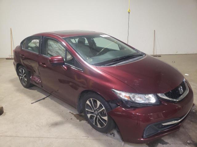 HONDA CIVIC EX 2014 with VIN 19XFB2F83EE218123 - Photo from auction