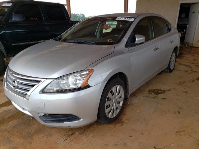 Photo 2 from auction – 2014 NISSAN SENTRA S with VIN 3N1AB7AP1EL673153