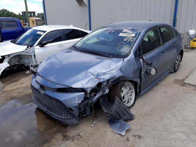 Photo 2 from auction – 2022 TOYOTA COROLLA LE with VIN JTDEAMDE4NJ046089