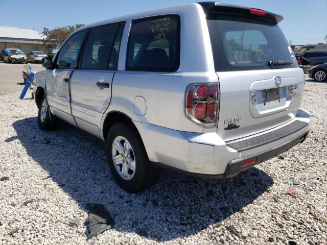 Photo 3 from auction – 2007 HONDA PILOT LX with VIN 5FNYF281X7B018883