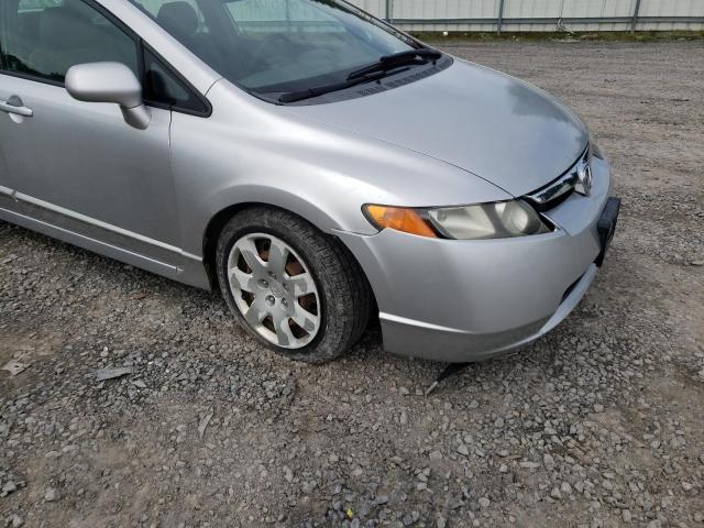 Photo 9 from auction – 2007 HONDA CIVIC LX with VIN 2HGFA16507H504698