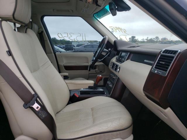 Photo 5 from auction – 2010 LAND ROVER RANGE ROVE with VIN SALMF1D41AA319947
