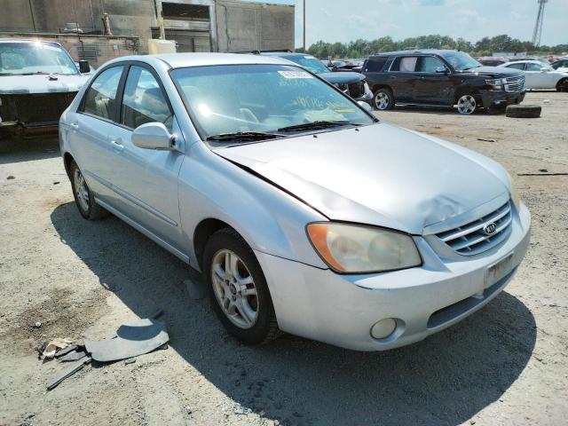 KIA SPECTRA LX 2005 with VIN KNAFE121355133379 - Photo from auction