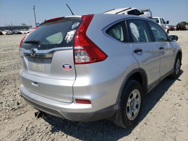 Photo 4 from auction – 2016 HONDA CR-V LX with VIN 2HKRM3H39GH520867