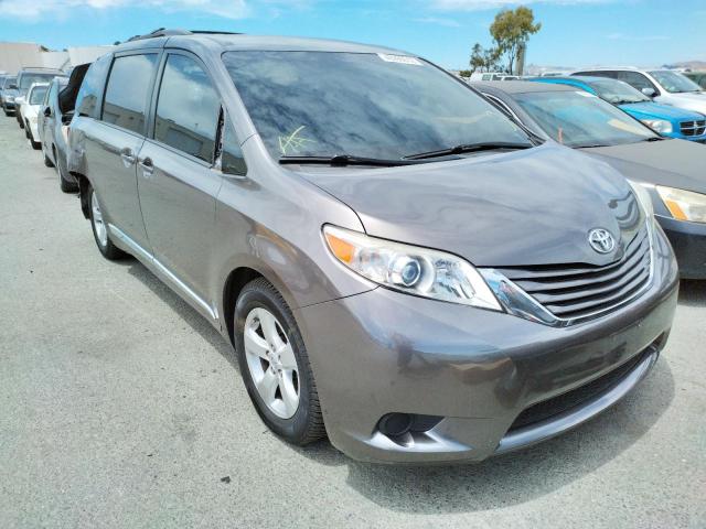 TOYOTA SIENNA LE 2016 with VIN 5TDKK3DCXGS754331 - Photo from auction