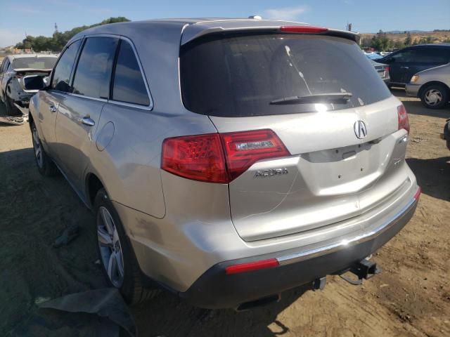Photo 3 from auction – 2011 ACURA MDX TECHNO with VIN 2HNYD2H60BH544745