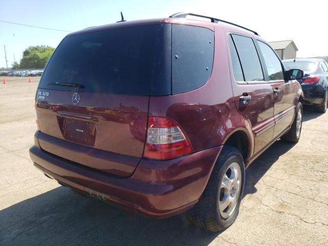 Photo 4 from auction – 2002 MERCEDES-BENZ ML 320 with VIN 4JGAB54E52A311126