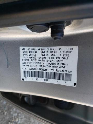 Photo 10 from auction – 2009 ACURA TL with VIN 19UUA86599A016268