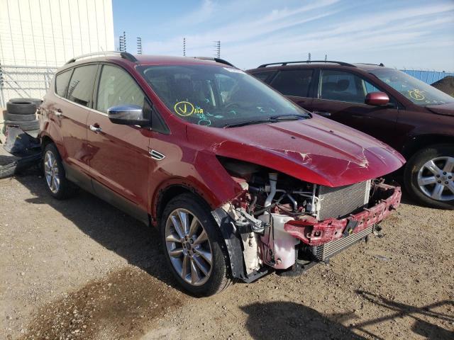 FORD ESCAPE SE 2016 with VIN 1FMCU9GX1GUA00497 - Photo from auction