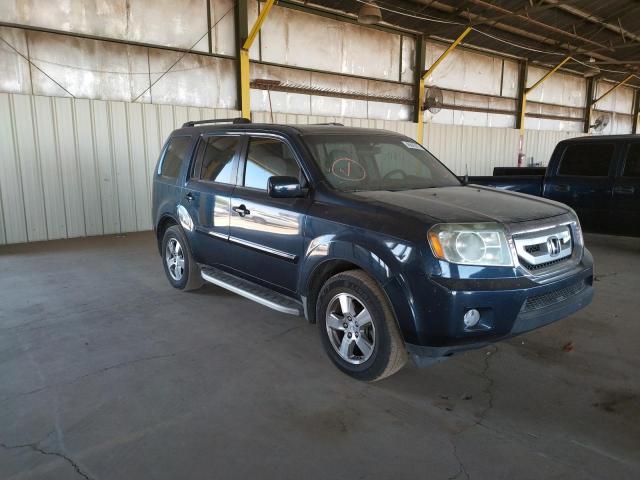 HONDA PILOT EX 2009 with VIN 5FNYF384X9B015890 - Photo from auction