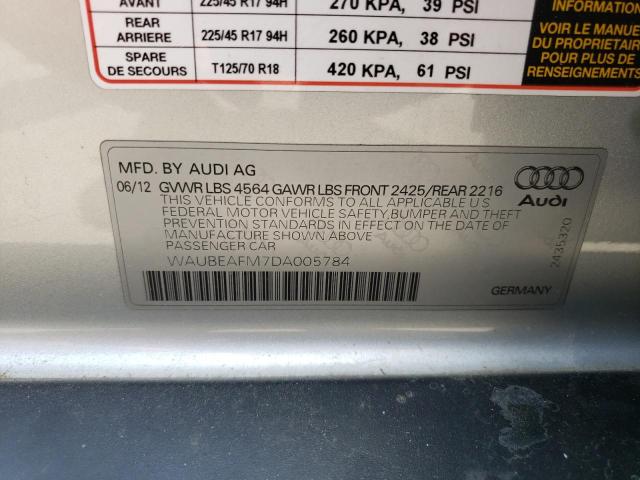 Photo 10 from auction – 2013 AUDI A3 PREMIUM with VIN WAUBEAFM7DA005784