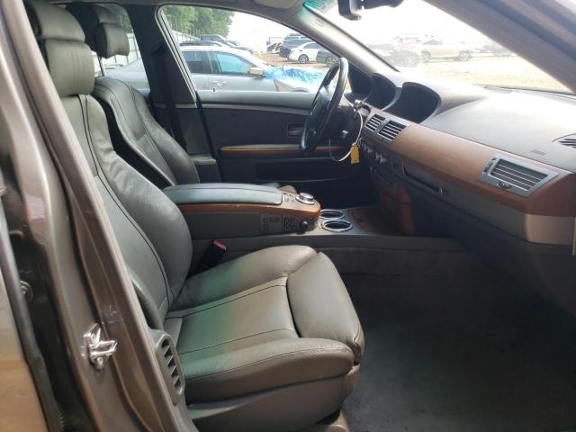 Photo 5 from auction – 2007 BMW 750 with VIN WBAHL83547DT08806