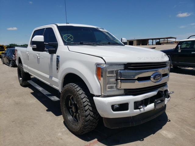 FORD F250 SUPER 2017 with VIN 1FT7W2BT8HEF12801 - Photo from auction