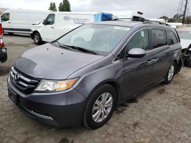 Photo 2 from auction – 2015 HONDA ODYSSEY EX with VIN 5FNRL5H65FB066591