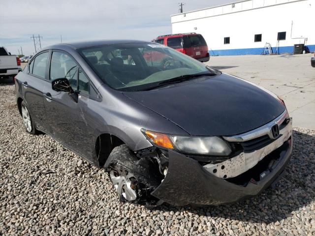 Photo 1 from auction – 2012 HONDA CIVIC LX with VIN 2HGFB2F54CH590384