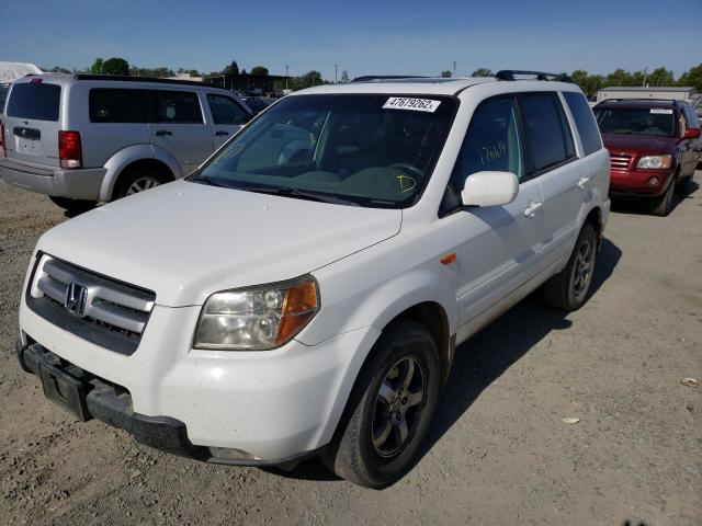 Photo 2 from auction – 2006 HONDA PILOT EX with VIN 2HKYF18766H539730