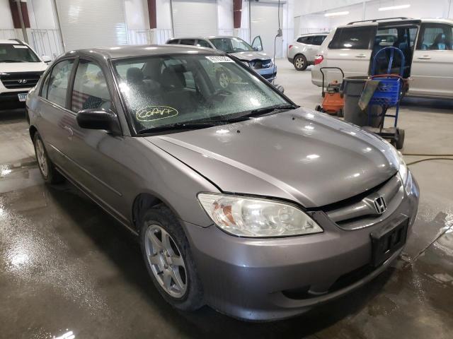 HONDA CIVIC LX 2004 with VIN 2HGES15674H634296 - Photo from auction