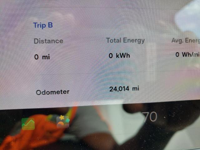 Photo 8 from auction – 2020 TESLA MODEL Y with VIN 5YJYGDEE3LF025832