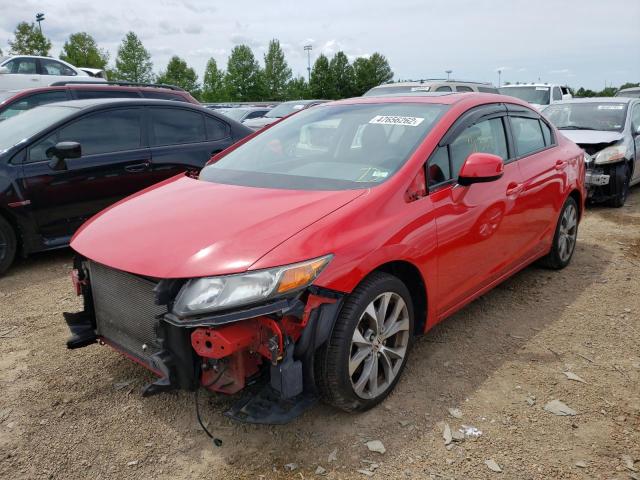 Photo 2 from auction – 2012 HONDA CIVIC SI with VIN 2HGFB6E55CH701775