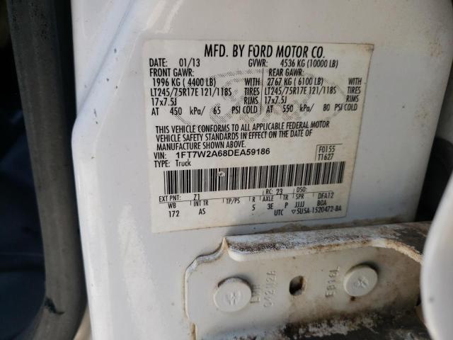 Photo 10 from auction – 2013 FORD F250 SUPER with VIN 1FT7W2A68DEA59186
