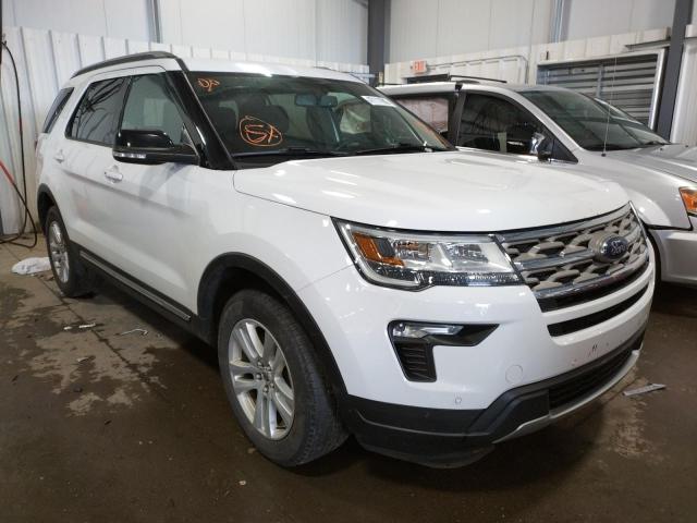 FORD EXPLORER X 2018 with VIN 1FM5K8D88JGB09020 - Photo from auction