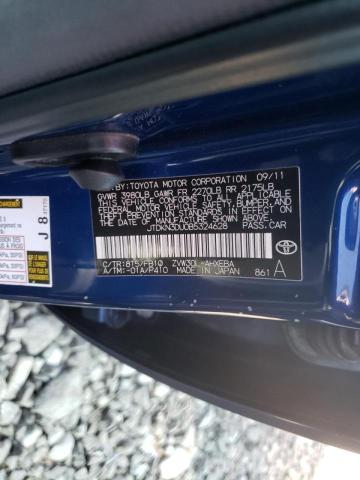 Photo 10 from auction – 2011 TOYOTA PRIUS with VIN JTDKN3DU0B5324628