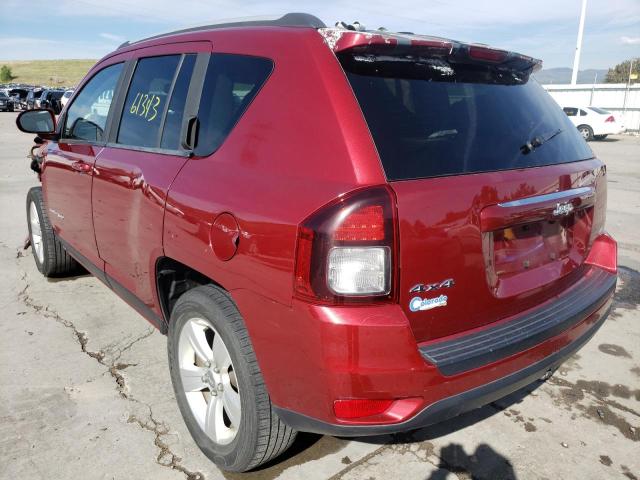 Photo 3 from auction – 2015 JEEP COMPASS LA with VIN 1C4NJDEB4FD425548