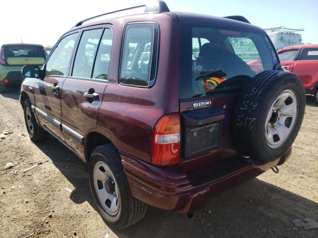 Photo 3 from auction – 2002 SUZUKI VITARA JLX with VIN 2S3TD52VX26109018