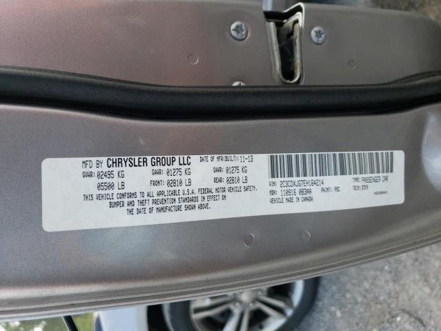 Photo 10 from auction – 2014 DODGE CHARGER SX with VIN 2C3CDXJG7EH164214