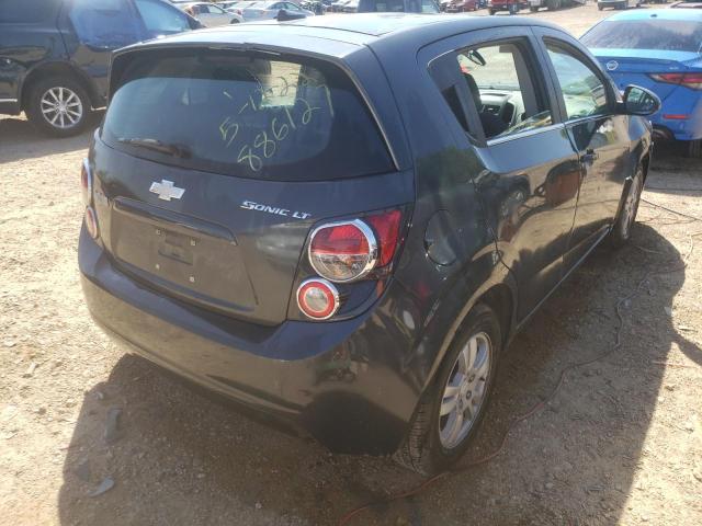 Photo 4 from auction – 2014 CHEVROLET SONIC LT with VIN 1G1JC6SH5E4225587
