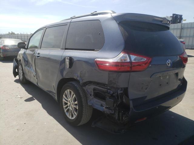 Photo 3 from auction – 2017 TOYOTA SIENNA XLE with VIN 5TDYZ3DC5HS799510