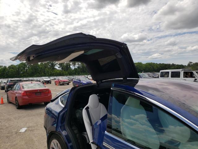 Photo 9 from auction – 2020 TESLA MODEL X with VIN 5YJXCBE26LF302975