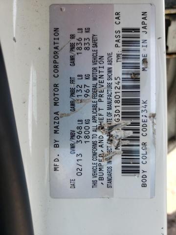 Photo 10 from auction – 2013 MAZDA 3 I with VIN JM1BL1TG3D1801245