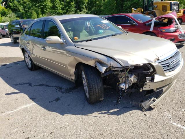 HYUNDAI AZERA SE 2009 with VIN KMHFC46F29A345540 - Photo from auction