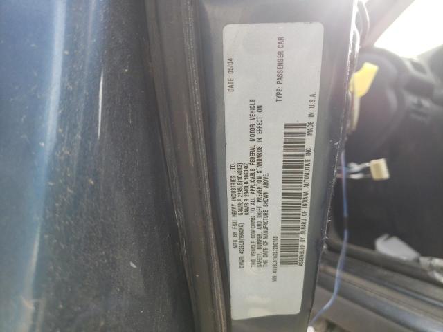 Photo 10 from auction – 2005 SUBARU LEGACY 2.5 with VIN 4S3BL616X57203160
