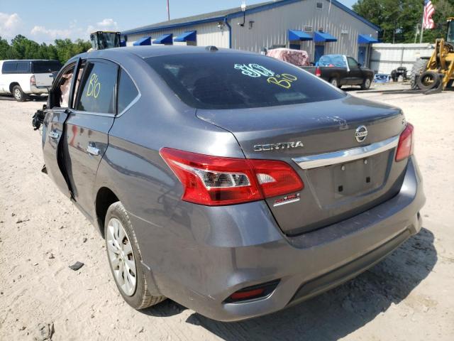Photo 3 from auction – 2017 NISSAN SENTRA S with VIN 3N1AB7AP2HY383592