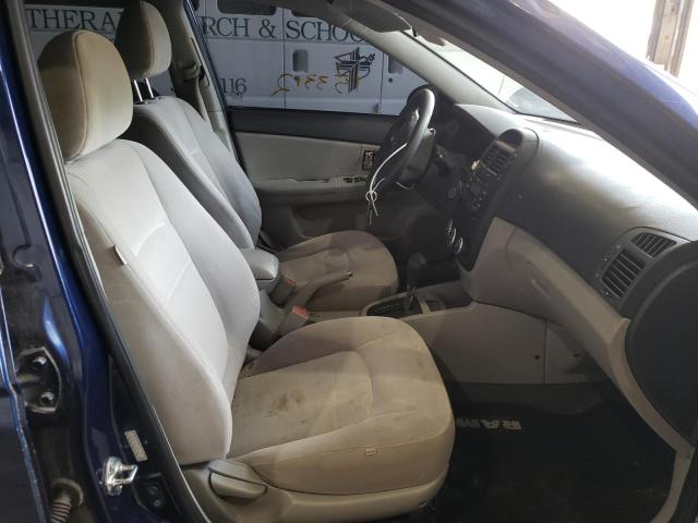 Photo 5 from auction – 2008 KIA SPECTRA EX with VIN KNAFE121685565937