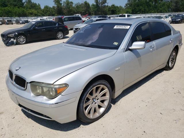 Photo 2 from auction – 2005 BMW 745 LI with VIN WBAGN635X5DS58954