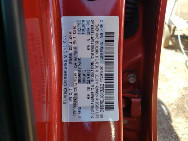 Photo 10 from auction – 2019 MAZDA 3 PREFERRE with VIN 3MZBPADL7KM109972