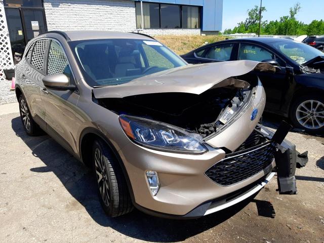 FORD ESCAPE SEL 2020 with VIN 1FMCU9H96LUB00511 - Photo from auction